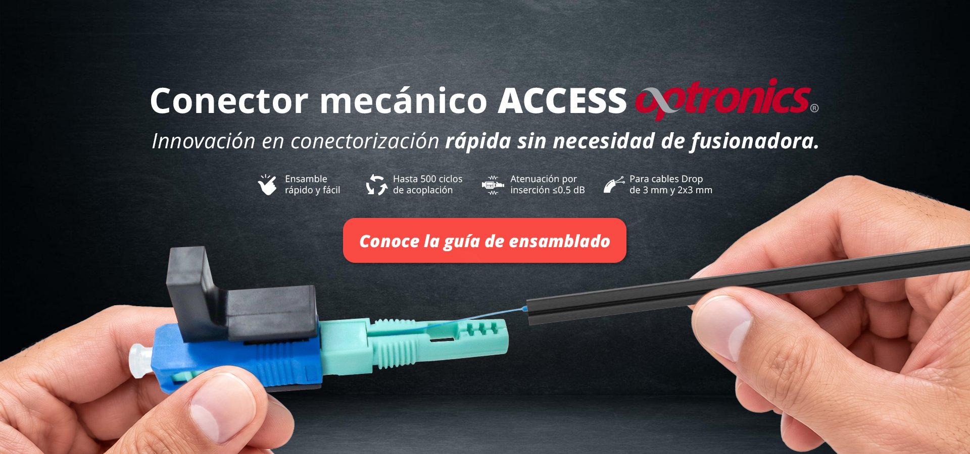 Conector mecanico access